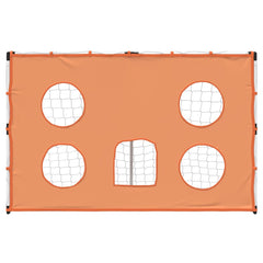 vidaXL Kids' Football Goal with Targeting Mat and Ball 182x62x118 cm 5