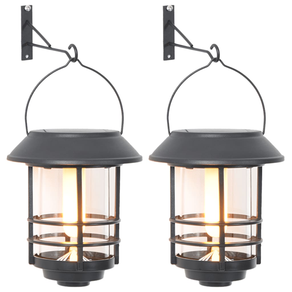 Solar Outdoor Wall Lanterns Warm white 2