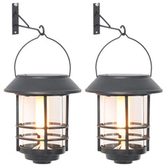 Solar Outdoor Wall Lanterns Warm white 2