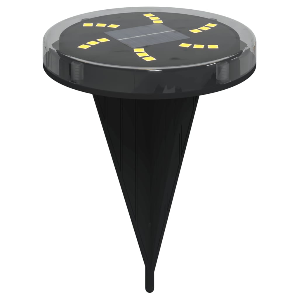 vidaXL Solar Ground Lights with Ground Spikes Outdoor 12 pcs Warm White 4