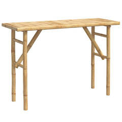 vidaXL Console Table 115x39x75 cm Bamboo 2