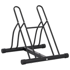 vidaXL Bicycle Stand for 2 Bikes Floor Freestanding Steel 1