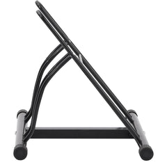 vidaXL Bicycle Stand for 2 Bikes Floor Freestanding Steel 4