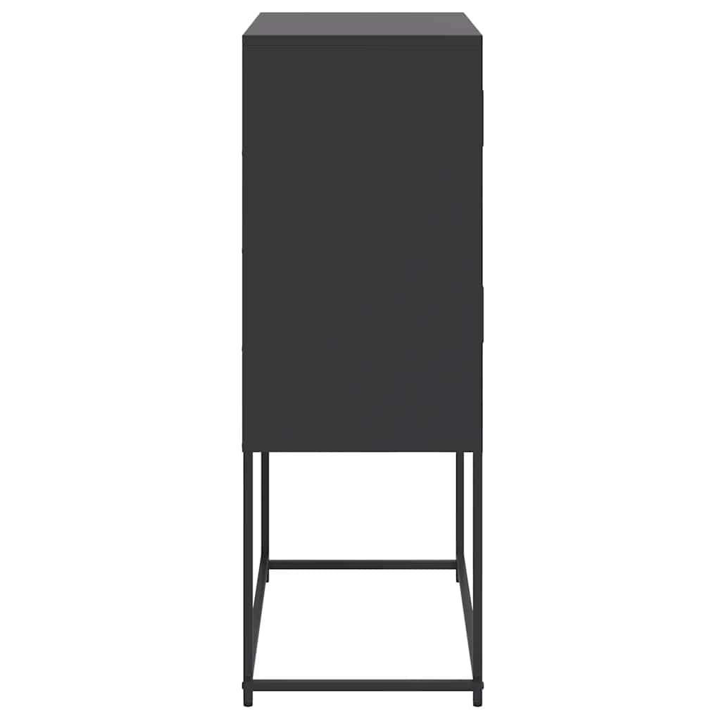 Sideboard 68,5x38,5x107 cm Steel Black