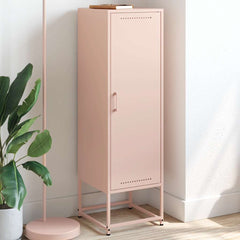Highboard 36x39x123 cm Steel Pink