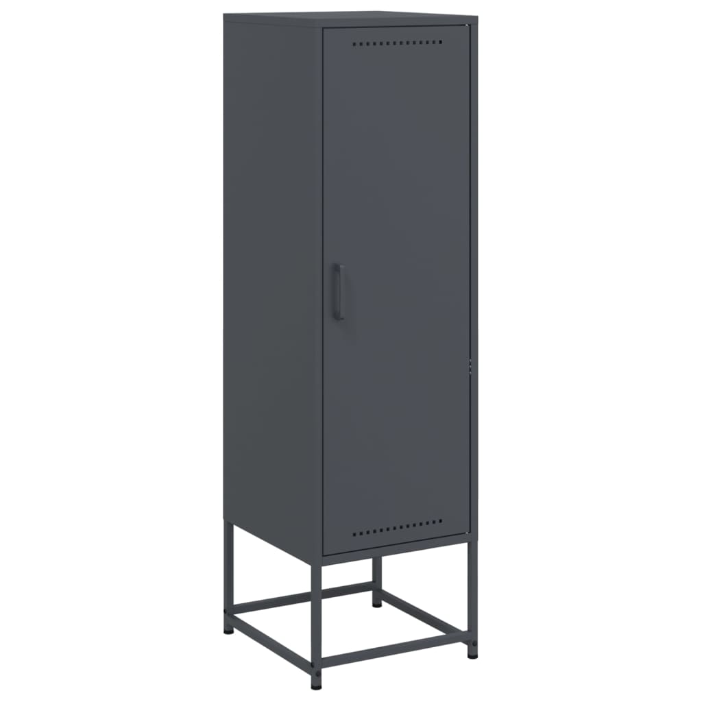 Highboard 36x39x123 cm Steel Anthracite