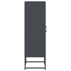 Highboard 36x39x123 cm Steel Anthracite