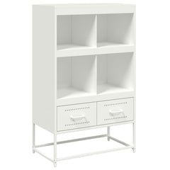 vidaXL Highboard White 68.5x39x111.5 cm Steel 2