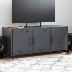 TV Cabinet 100,5x39x43,5 cm Steel Anthracite