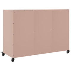 Sideboard 100,5x39x72 cm Steel Pink