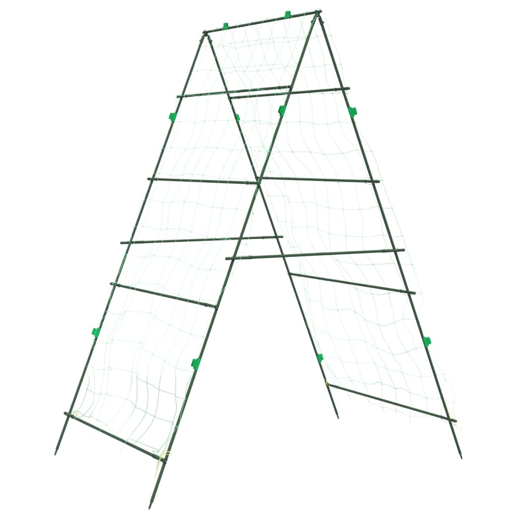 Garden Trellises for Climbing Plants A-Frame Steel 1