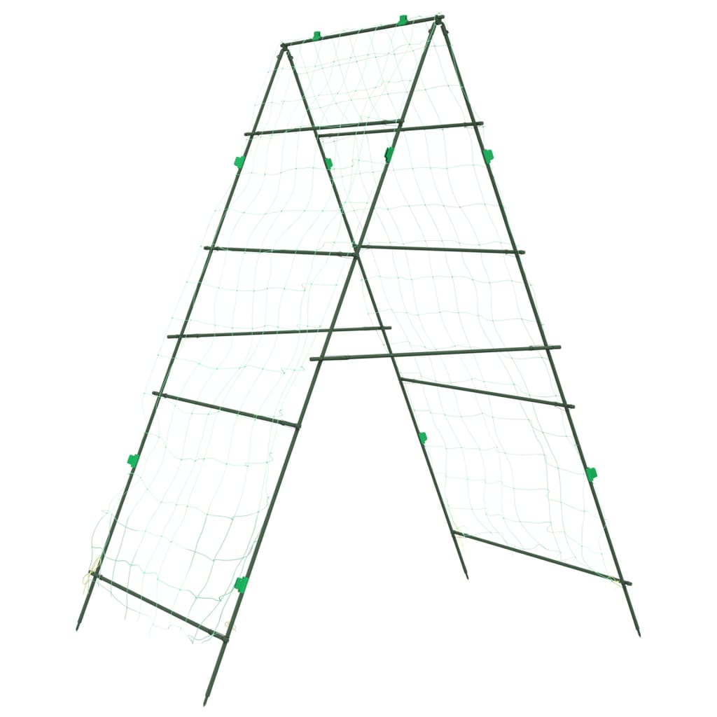 Garden Trellises for Climbing Plants A-Frame Steel 1
