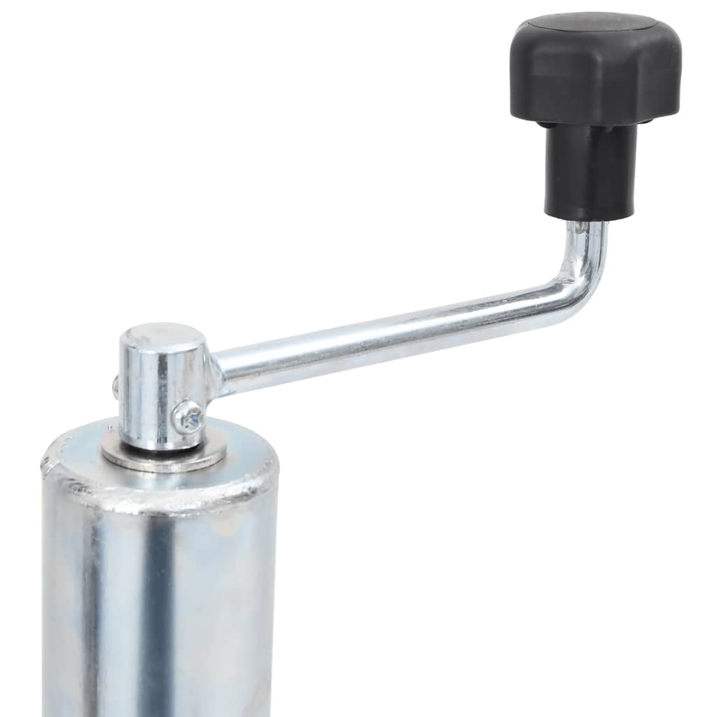 vidaXL Trailer Jack Wheel with Split Clamp 60 mm Galvanised Steel 6