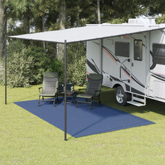 vidaXL Tent Carpet Blue 4.5x2.5 m 1