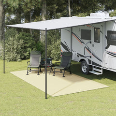 vidaXL Tent Carpet Cream 4.5x2.5 m 1