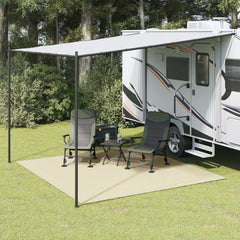 vidaXL Tent Carpet Cream 4x3 m 1