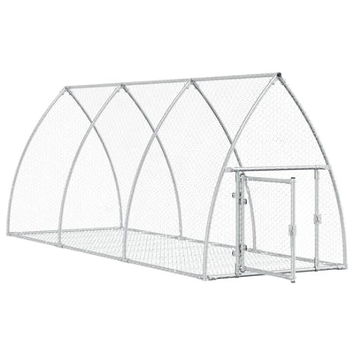 Rabbit Cage Silver 300x105x120 cm Galvanised Steel