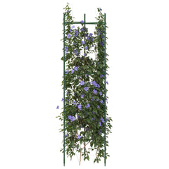 vidaXL Tomato Cages 4 pcs 116 cm Steel and PP 1