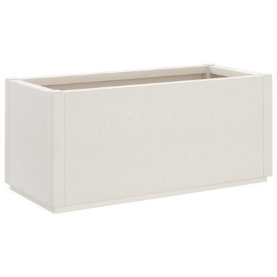 Garden Planter White 80x36x35 cm PP