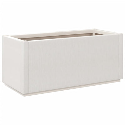 Garden Planter White 80x36x35 cm PP