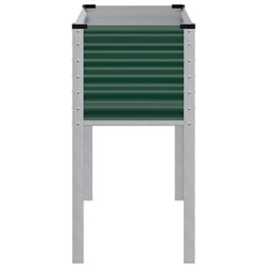 vidaXL Garden Planter Green 100x45x90 cm Steel 6