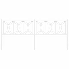 Metal Replace Headboard White 200 cm, image 4