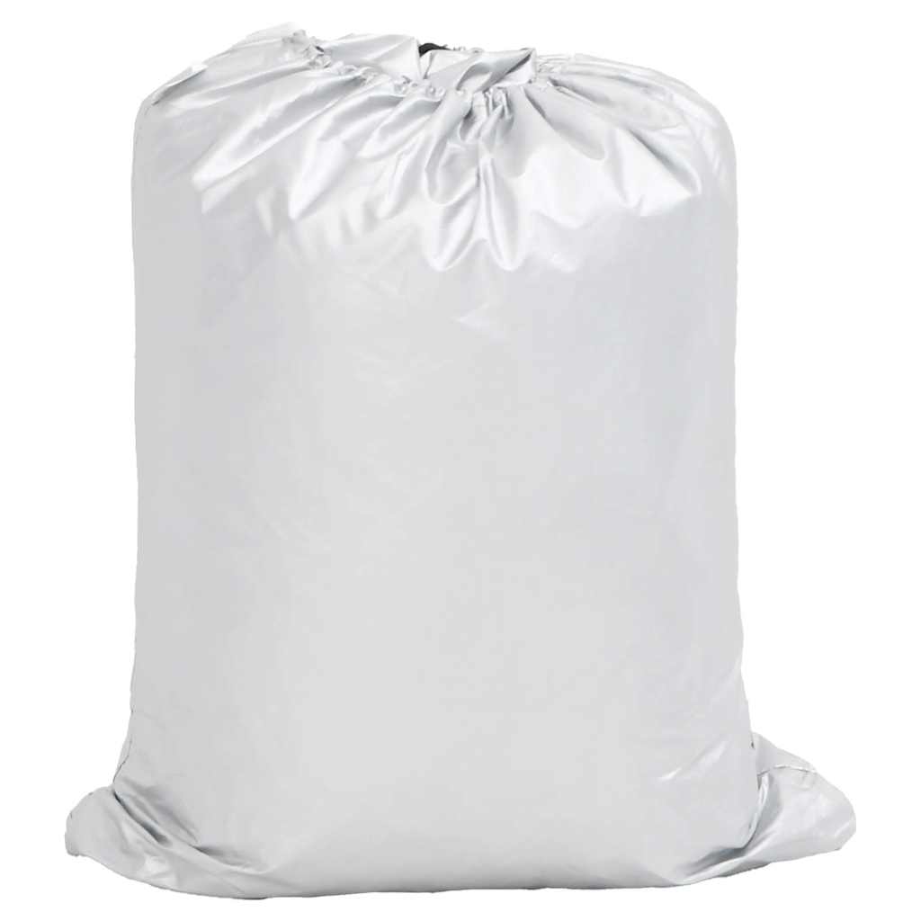 vidaXL Car Cover for SUV with Buckle Straps Full Silver M 3