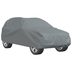 vidaXL Car Cover for SUV Full Grey XL Non-Woven Fabric 2