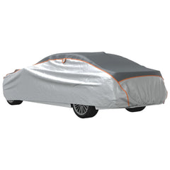 Car Cover for Hail Protection Full Grey and Silver Xxl Sedan