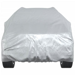 vidaXL Car Cover for SUV with Buckle Straps Full Silver M PEVA 5