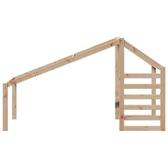 vidaXL Kids' Bed Roof 188x97x113 cm Solid Wood Pine 4