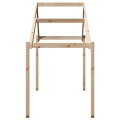 vidaXL Kids' Bed Roof 203x95.5x142 cm Solid Wood Pine 5