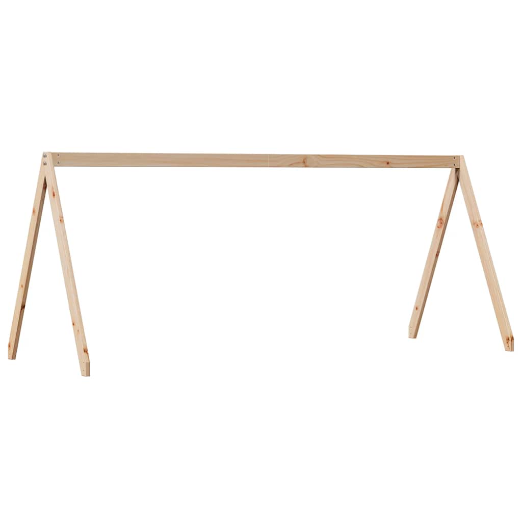 vidaXL Kids' Bed Roof 209x85.5x88 cm Solid Wood Pine 2