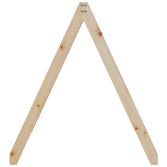 vidaXL Kids' Bed Roof 209x85.5x88 cm Solid Wood Pine 5