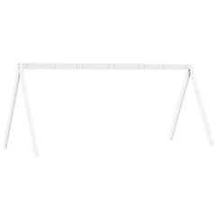 vidaXL Kids' Bed Roof White 209x85.5x88 cm Solid Wood Pine 6