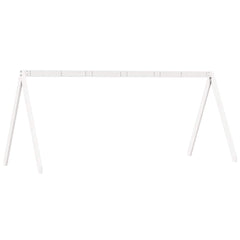 vidaXL Kids' Bed Roof White 199x95.5x88 cm Solid Wood Pine 6