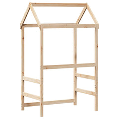 vidaXL Kids' Bed Roof 118x70x176.5 cm Solid Wood Pine 6