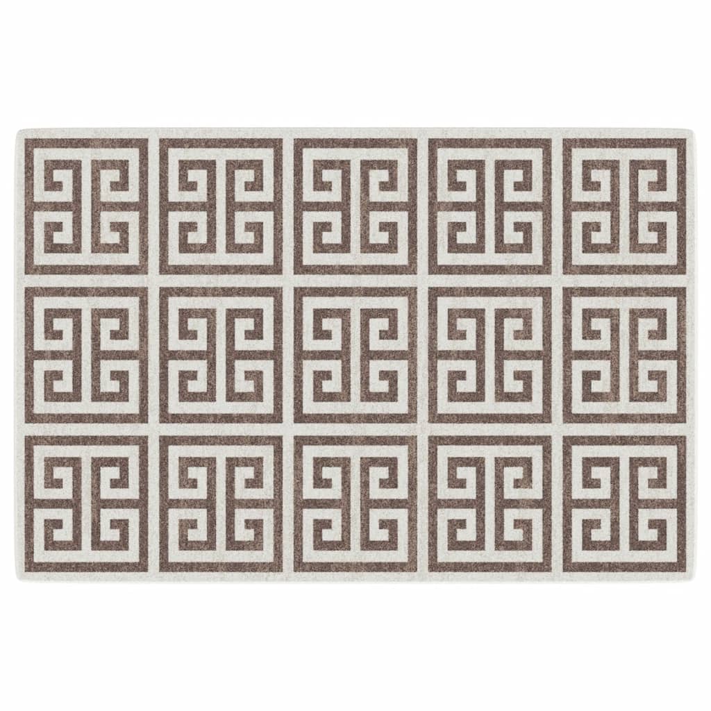 vidaXL Indoor & Outdoor Rug Short Pile Multicolour 120x180 cm 2