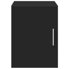 vidaXL Wall Cabinet Black 30x42.5x40 cm Engineered Wood 5
