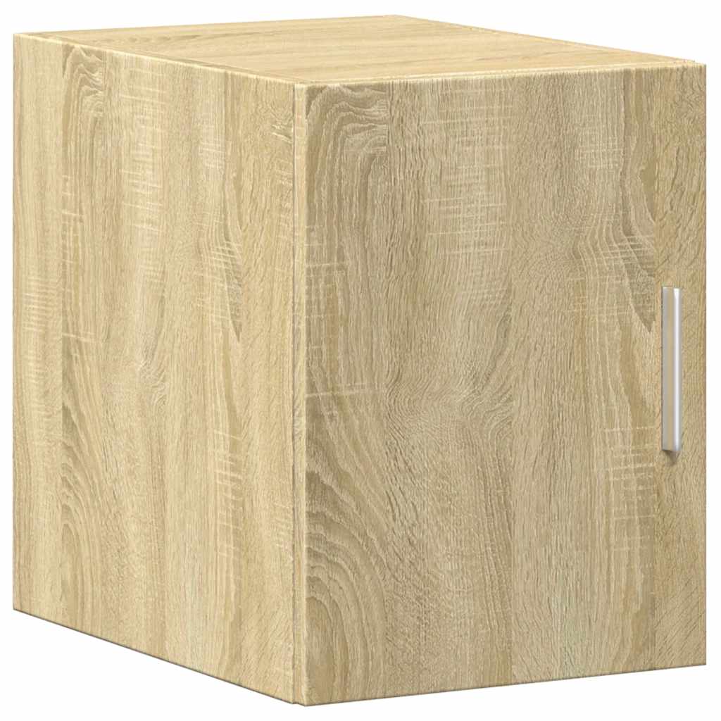 vidaXL Wall Cabinet Sonoma Oak 30x42.5x40 cm Engineered Wood 2