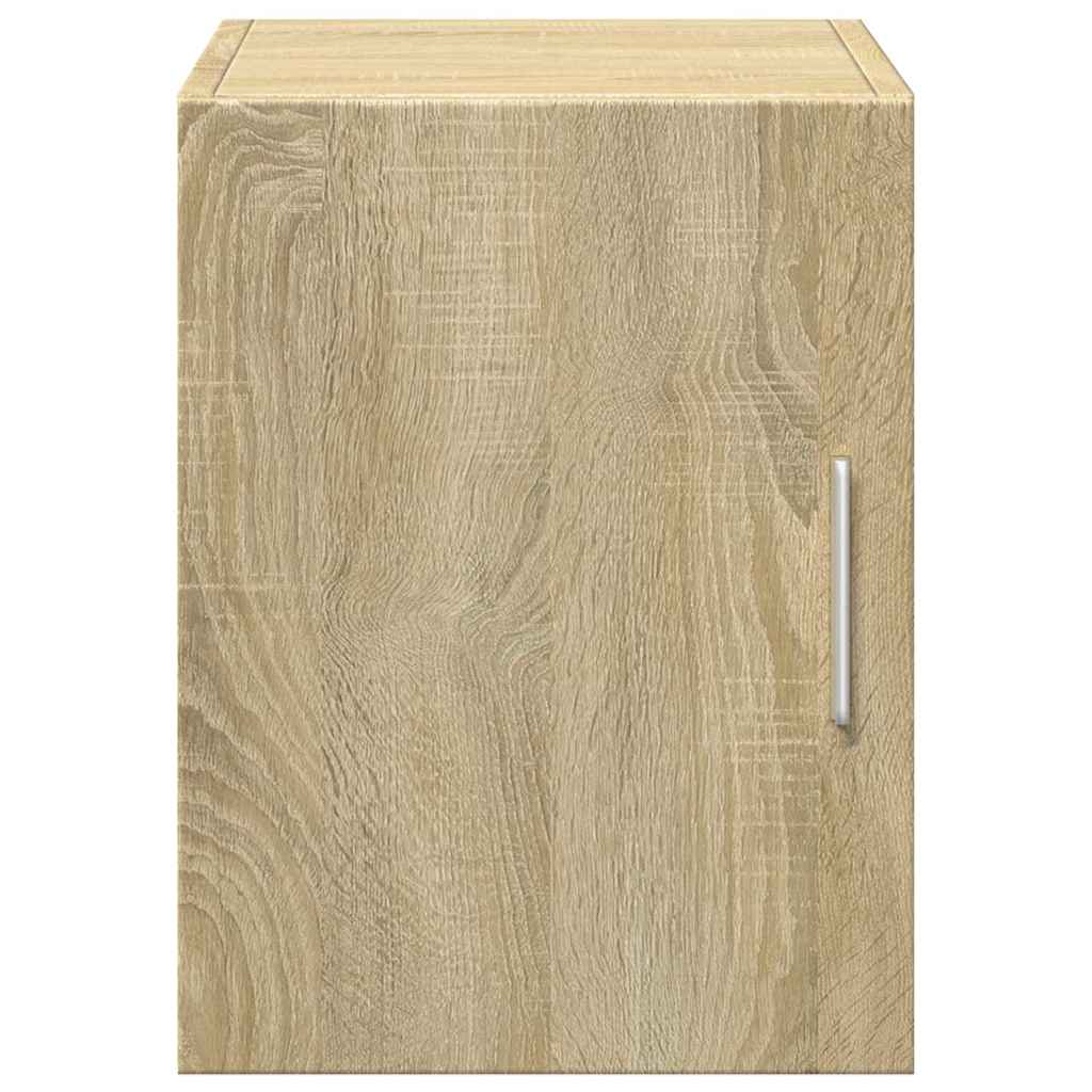 vidaXL Wall Cabinet Sonoma Oak 30x42.5x40 cm Engineered Wood 4