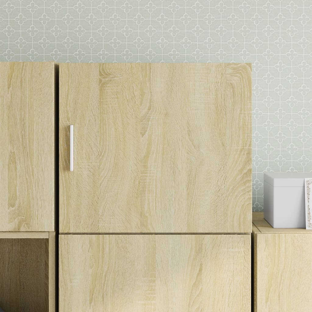 vidaXL Wall Cabinet Sonoma Oak 45x42.5x40 cm Engineered Wood 1