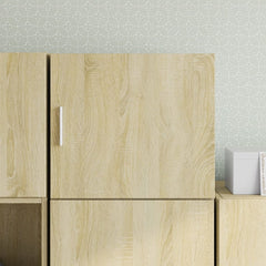vidaXL Wall Cabinet Sonoma Oak 45x42.5x40 cm Engineered Wood 1