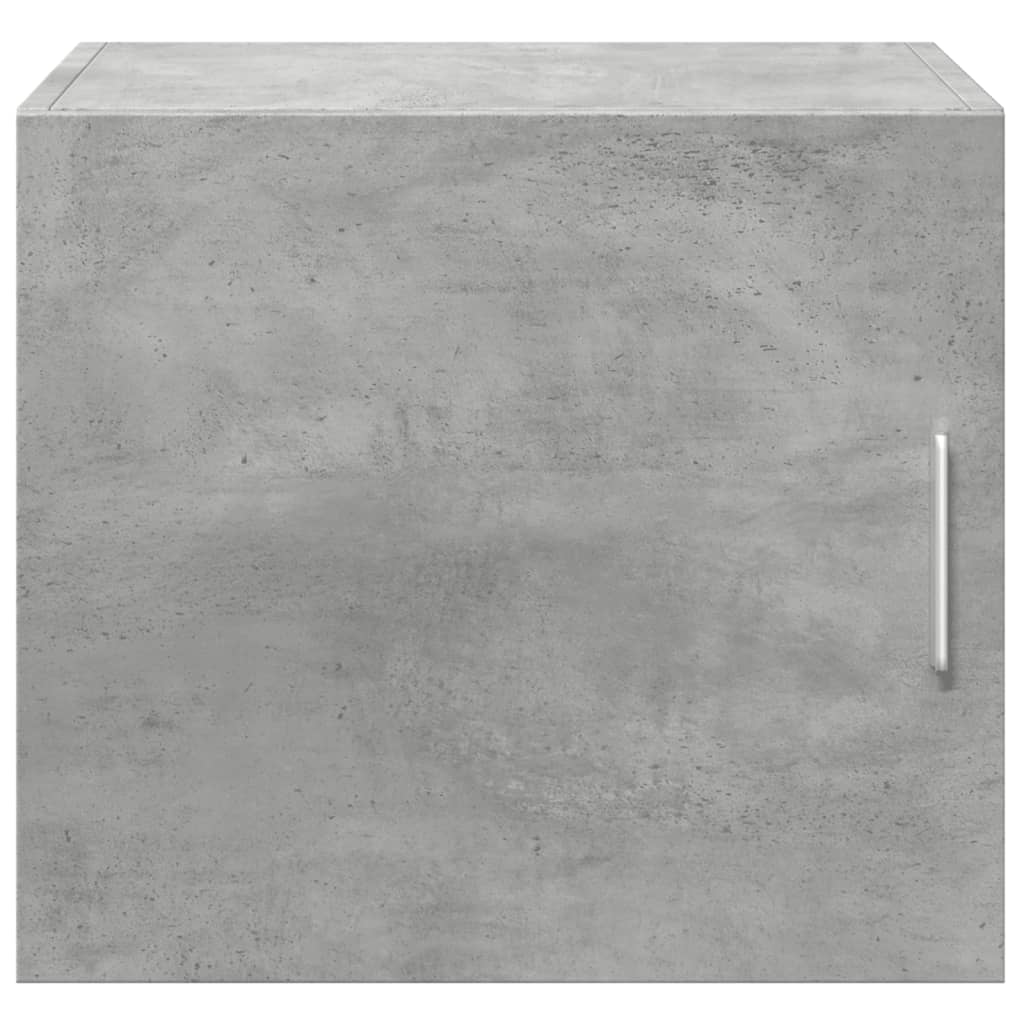 vidaXL Wall Cabinet Concrete Grey 45x42.5x40 cm Engineered Wood 4
