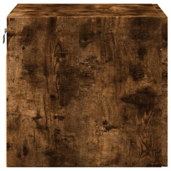vidaXL Wall Cabinet Smoked Oak 45x42.5x40 cm Engineered Wood 5