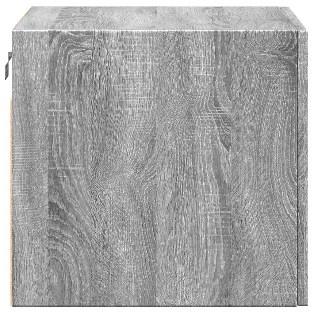 vidaXL Wall Cabinet Grey Sonoma 45x42.5x40 cm Engineered Wood 5