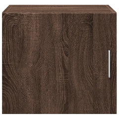 vidaXL Wall Cabinet Brown Oak 45x42.5x40 cm Engineered Wood 4
