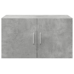 vidaXL Wall Cabinet Concrete Grey 70x42.5x40 cm Engineered Wood 4