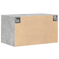vidaXL Wall Cabinet Concrete Grey 70x42.5x40 cm Engineered Wood 6
