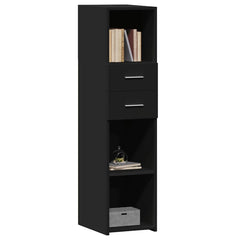 vidaXL Highboard | Black | Engineered wood | Tall | Highboard | Rectangular 3
